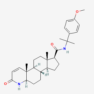 Chemical structure of Lapisteride