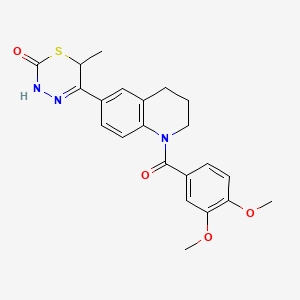 Chemical structure of EMD 53998