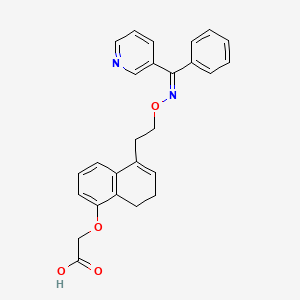Chemical structure of (Z)-ONO 1301
