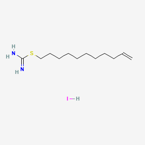 Chemical structure of AHR-1911