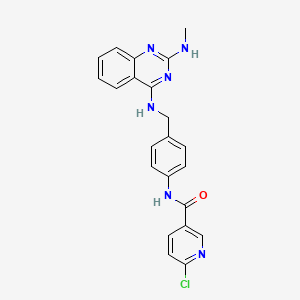 Chemical structure of β-catenin-IN-6