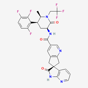Chemical structure of (3R,5R,6S)-Atogepant