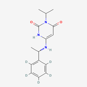 Chemical structure of Mavacamten-d5