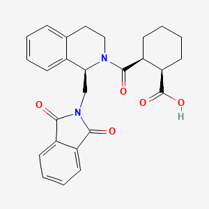 Chemical structure of (R,S,R)-ML334