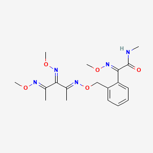 Chemical structure of Orysastrobin