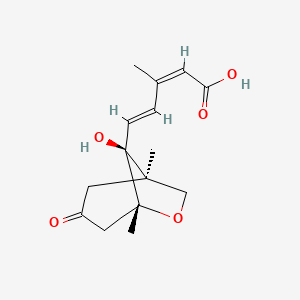 Chemical structure of Phaseic acid