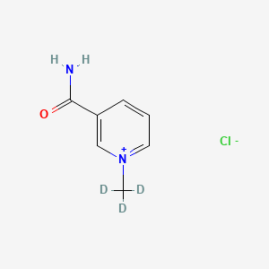 Chemical structure of TRIA-662-d3