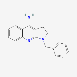 Chemical structure of Anticancer agent 129