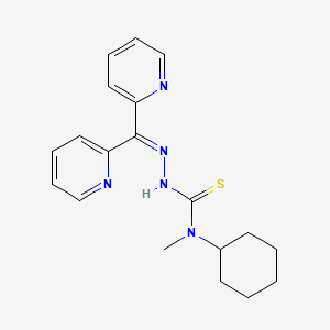 Chemical structure of DpC