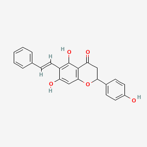 Chemical structure of 6-CEPN
