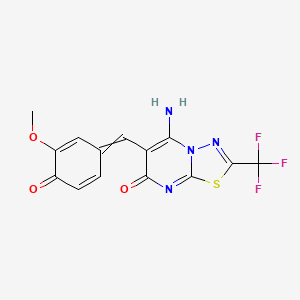 Chemical structure of SRPIN803