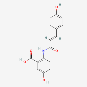 Chemical structure of Avenanthramide A