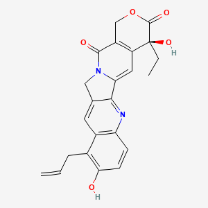 Chemical structure of Chimmitecan
