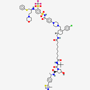 Chemical structure of PZ703b hydrochloride