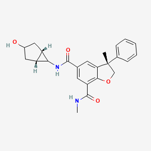Chemical structure of (S)-GSK852