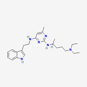 Chemical structure of AZA197