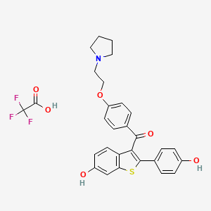 Chemical structure of LY117018 TFA