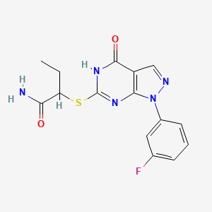 Chemical structure of HS148