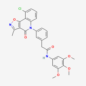 Chemical structure of LY-402913