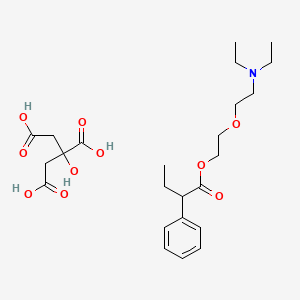 Chemical structure of Butamirate citrate