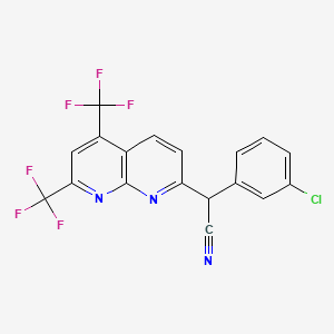 Chemical structure of AMDE-1