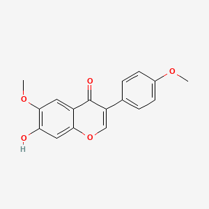 Chemical structure of Afromosin