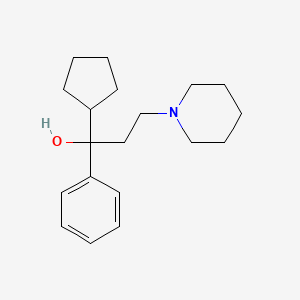 Chemical structure of Cycrimine