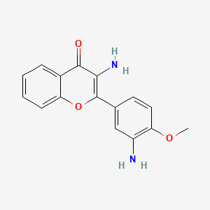 Chemical structure of DD1