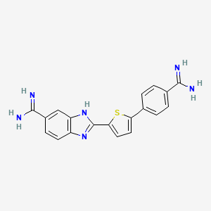 Chemical structure of DB818
