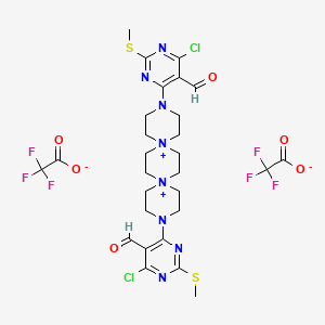 Chemical structure of Adhesamine diTFA