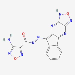 Chemical structure of LQZ-7F