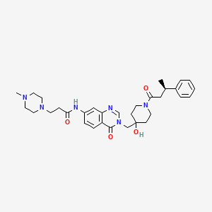 Chemical structure of XL 188
