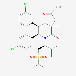Chemical structure of (3S,5S,6R)-Navtemadlin