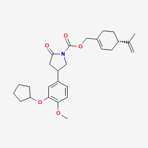 Chemical structure of NEO214
