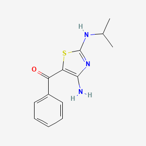 Chemical structure of CDK9 inhibitor HH1