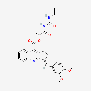 Chemical structure of 1E7-03