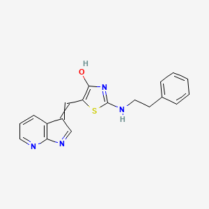 Chemical structure of DJ4
