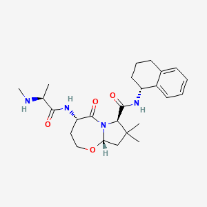 Chemical structure of (7R)-SBP-0636457