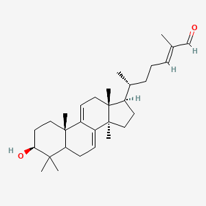 Chemical structure of Lucialdehyde A