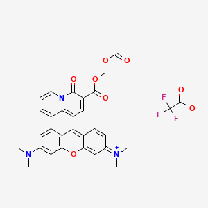 Chemical structure of KMG-301AM TFA