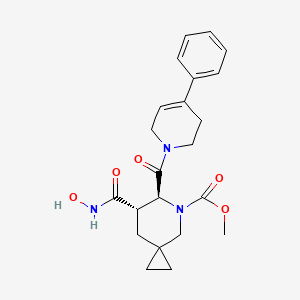 Chemical structure of INCB3619