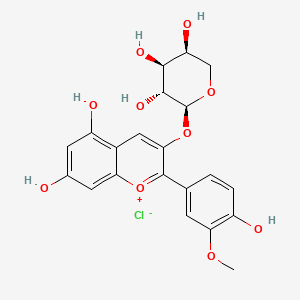 Chemical structure of Peonidin 3-arabinoside