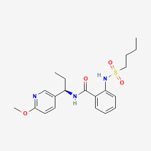 Chemical structure of AVE1231