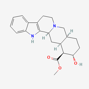 Chemical structure of Rauwolscine