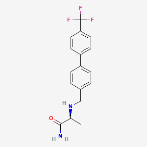 Chemical structure of Tisolagiline