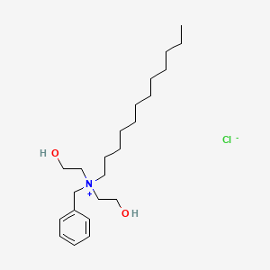Chemical structure of Benzoxonium chloride