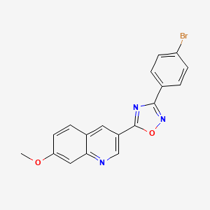Chemical structure of BT173