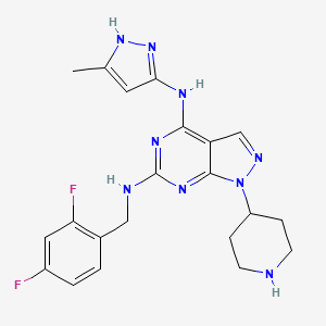 Chemical structure of PLK4-IN-4