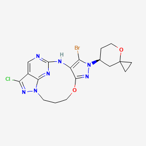 Chemical structure of CHK1-IN-4 hydrochloride