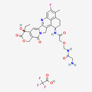 Chemical structure of Deruxtecan analog 2 monoTFA
